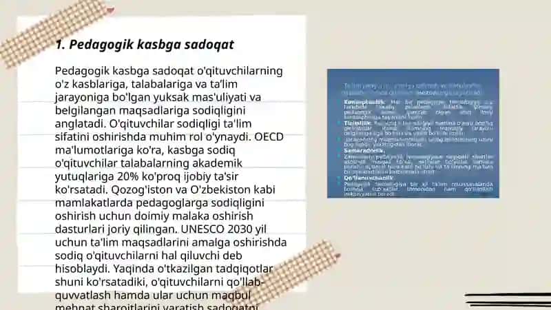 Pedagogik diagnostika va korreksiyani o'tkazuvchi shaxsning shaxsiy va kasbiy fazilatlari 3
