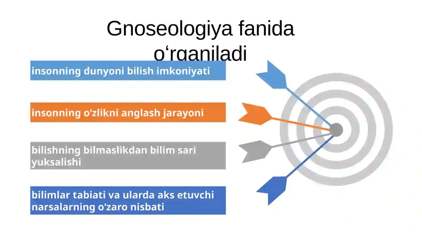 Bilish Falsafasi 3