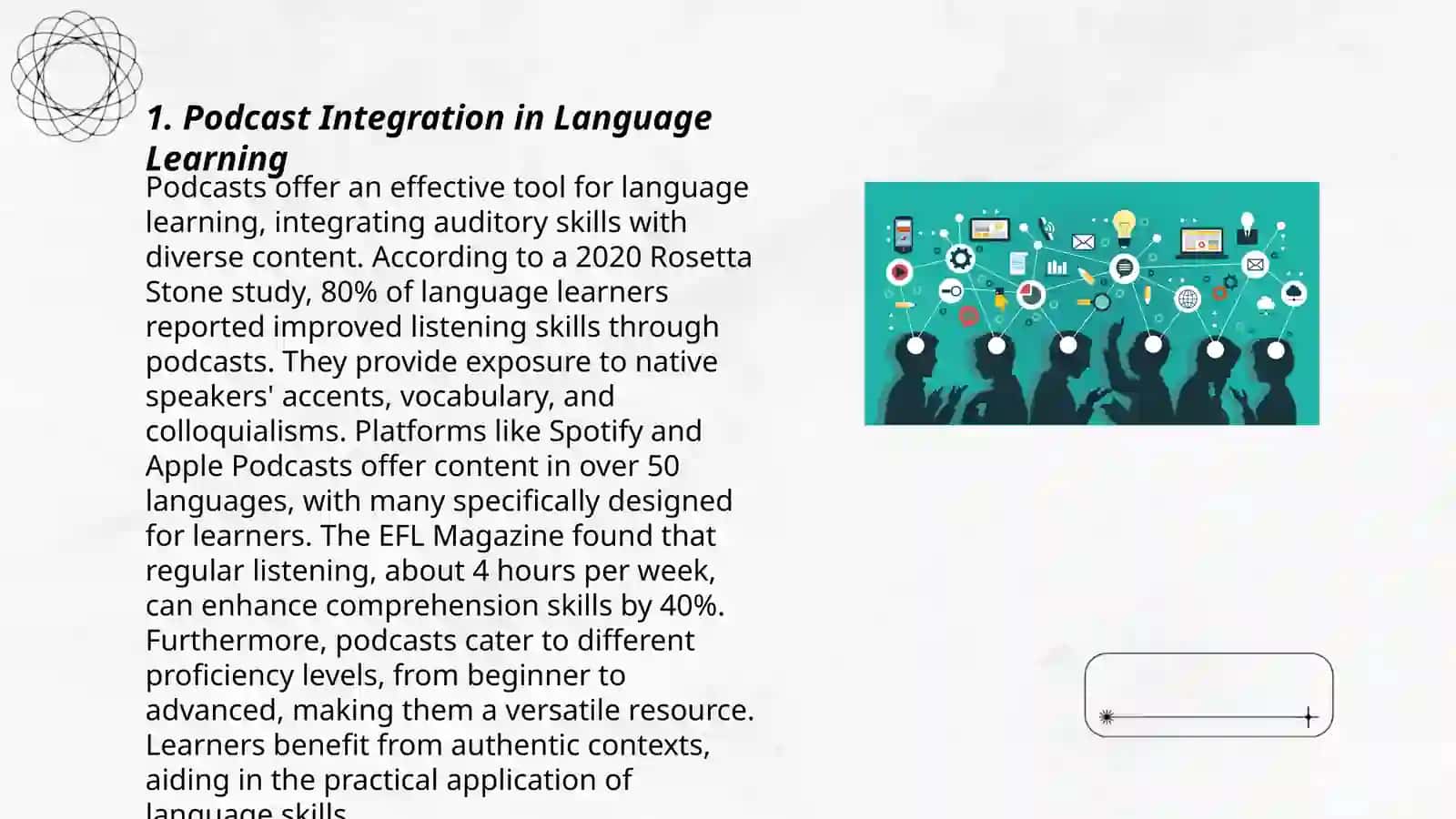 Modern technologies in teaching listening 3