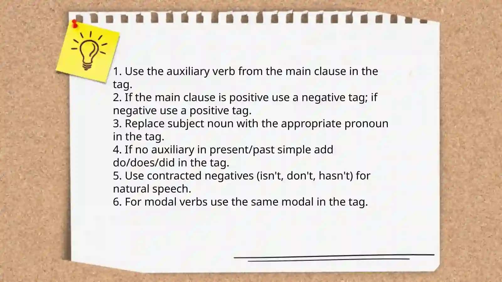 Tag and special question 3