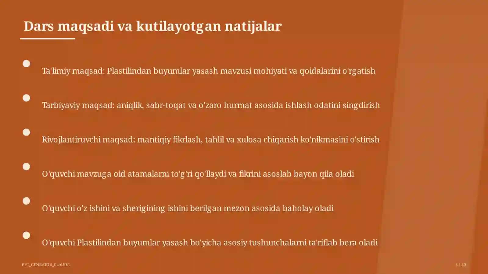Plastilindan buyumlar yasash 3