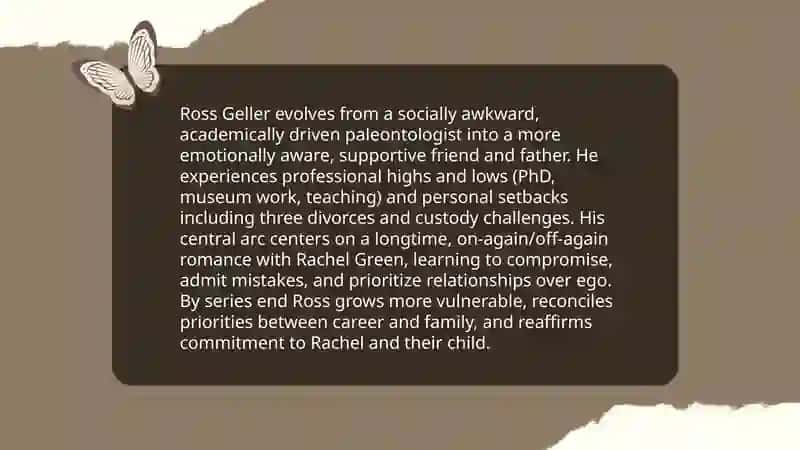 Friends Character Arc Analysis 3