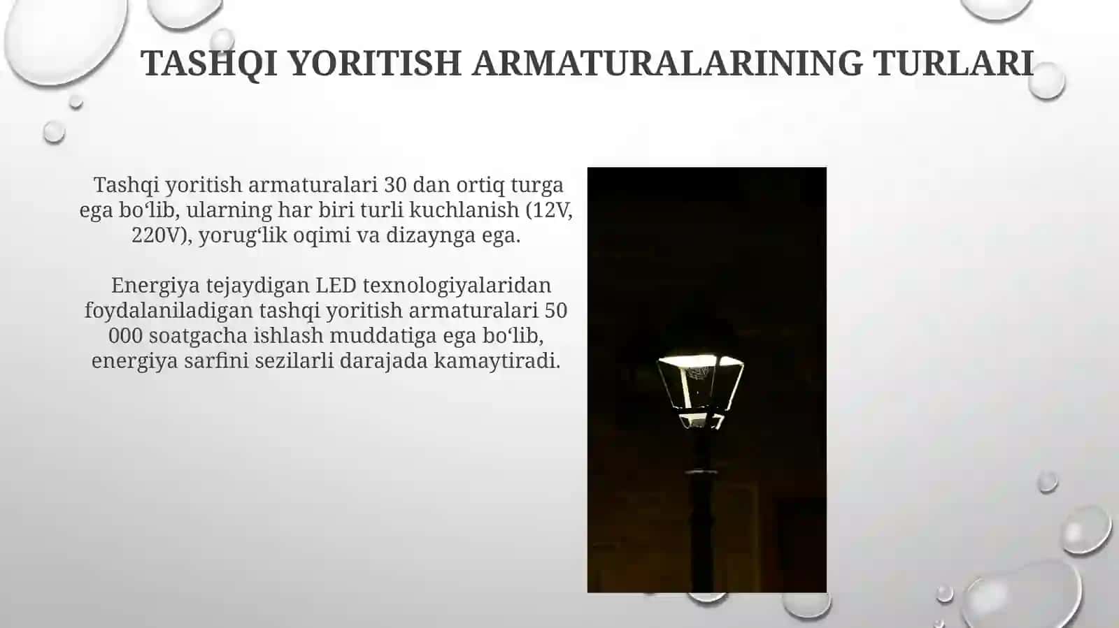 Tashqi yoritish armaturalari 3