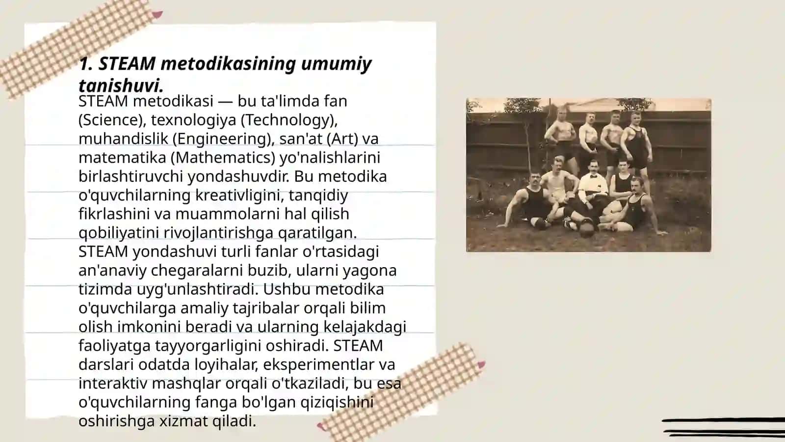 Matematika darslarida STEAM metodologiyasining o'rni va afzalliklari 3
