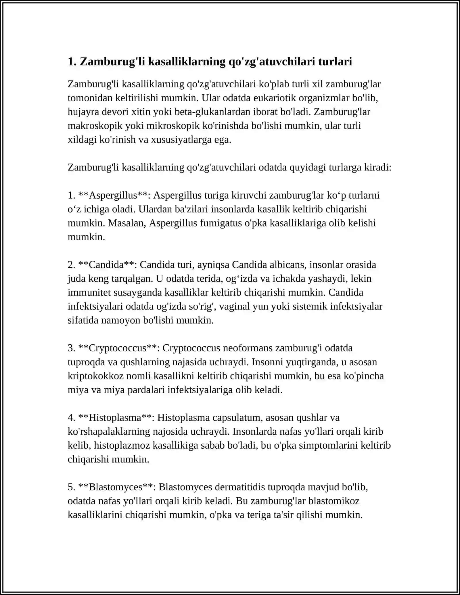 ZAMBURUG'LI KASALLIKLARNING QO'ZG'ATUVCHILARI, PATOGENEZI, LABORATORIYA TASHXISI 3