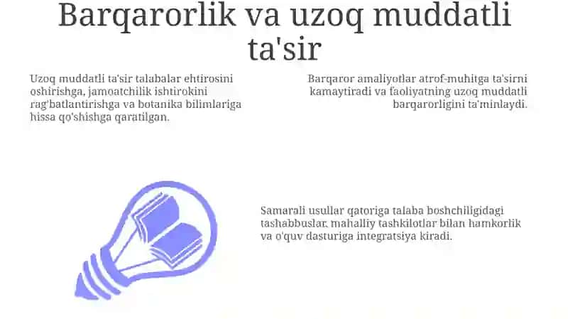 Botanikadan sinfdan tashqari ishlarni tashkil etish metodikasi 3