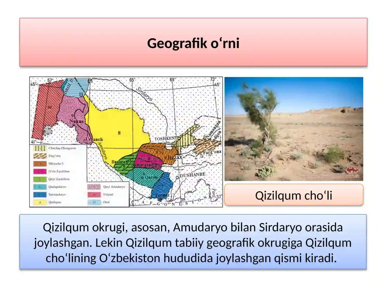 QIZILQUM TABIIY GEOGRAFIK OKRUGI 3