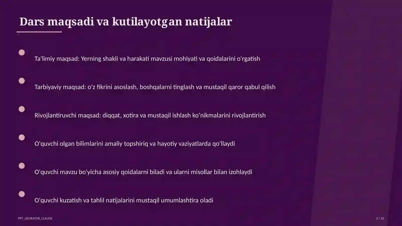 Geografiya (5–11) 3
