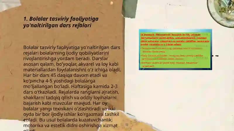 Maktabgacha taʼlim tashkilotlarida tasviriy faoliyat mashgʻulotlarini tashkil etish va uyushtirish 3