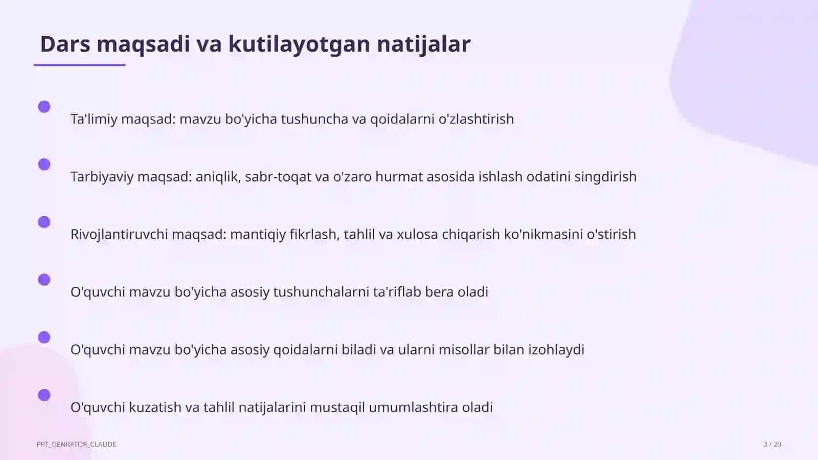 Ildizlar va ratsional ko'rsatkichli daraja (10-sinf) 3