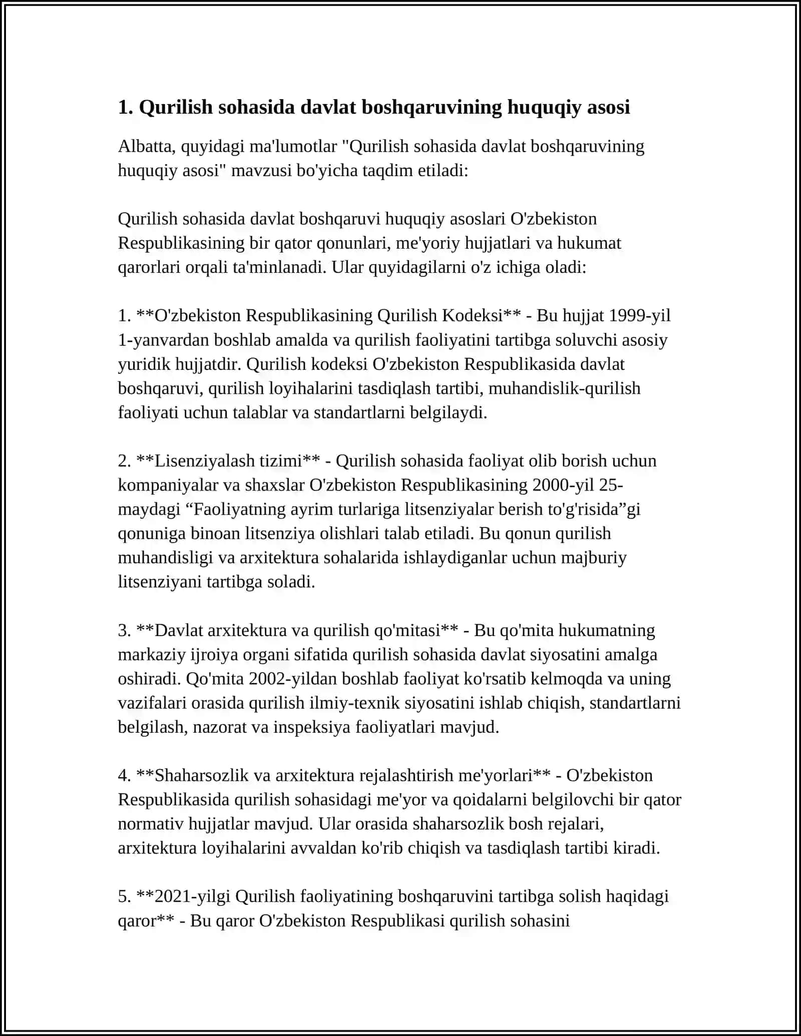 QURILISH SOXASIDA DAVLAT BOSHQARUVINING ROLI 3