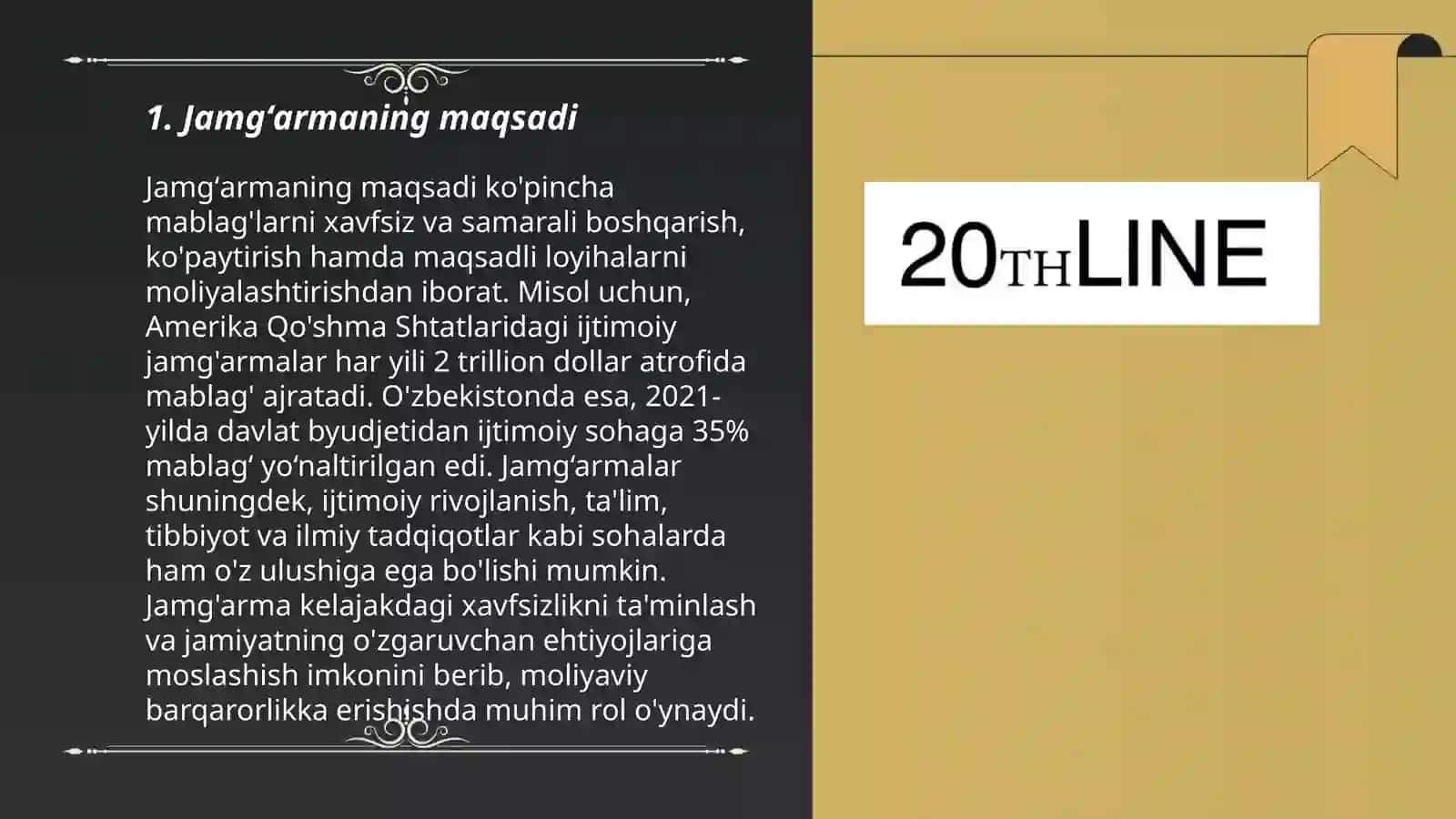 Jamgʻarma va uning hajmiga ta'sir etuvchi omillar 3