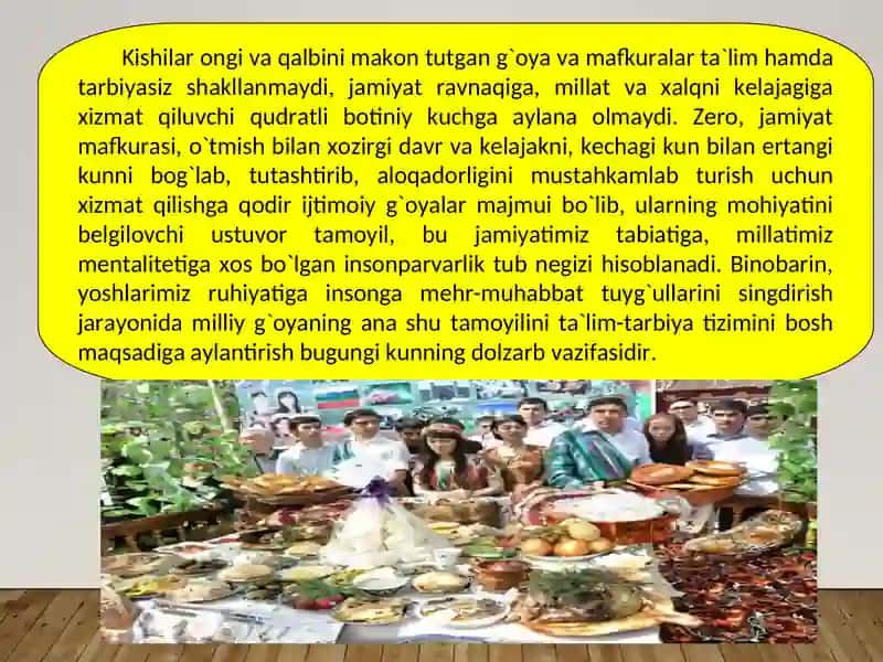 Yoshlarda Milliy g’oyaga ishonch va e’tiqodni singdirish usullar va vositalari 3