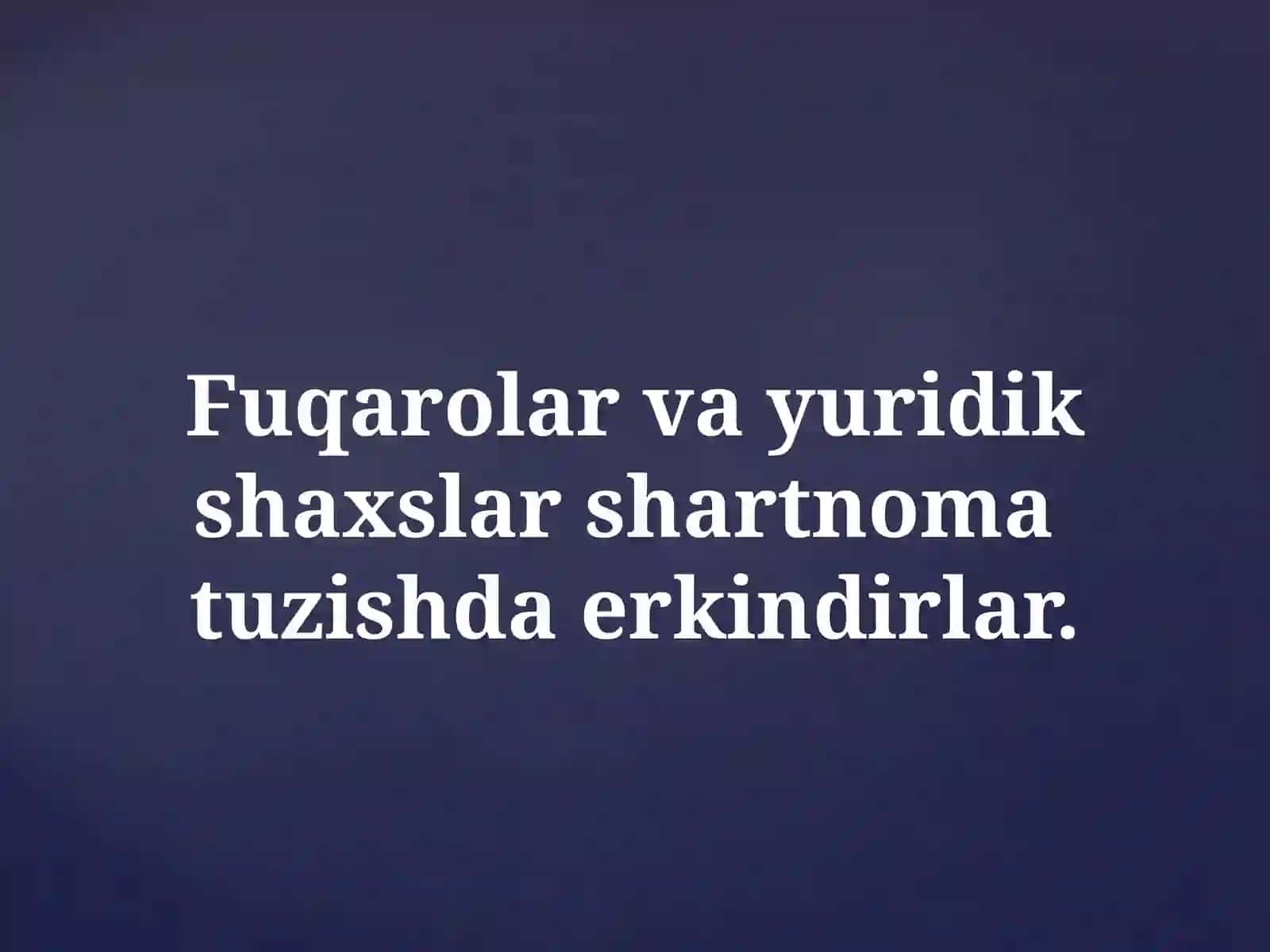 Shartnomahaqidatushuncha, shartnomaning tuzilish yo'l-yo'riqlari 3