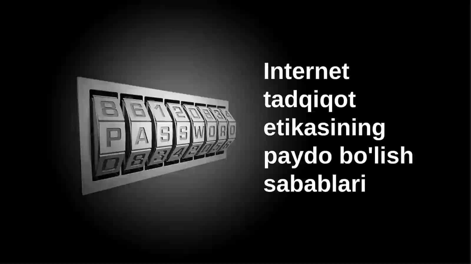INTERNET TADQIQOTLARI ETIKASI VA UNING MUHIMMASALALARI 3