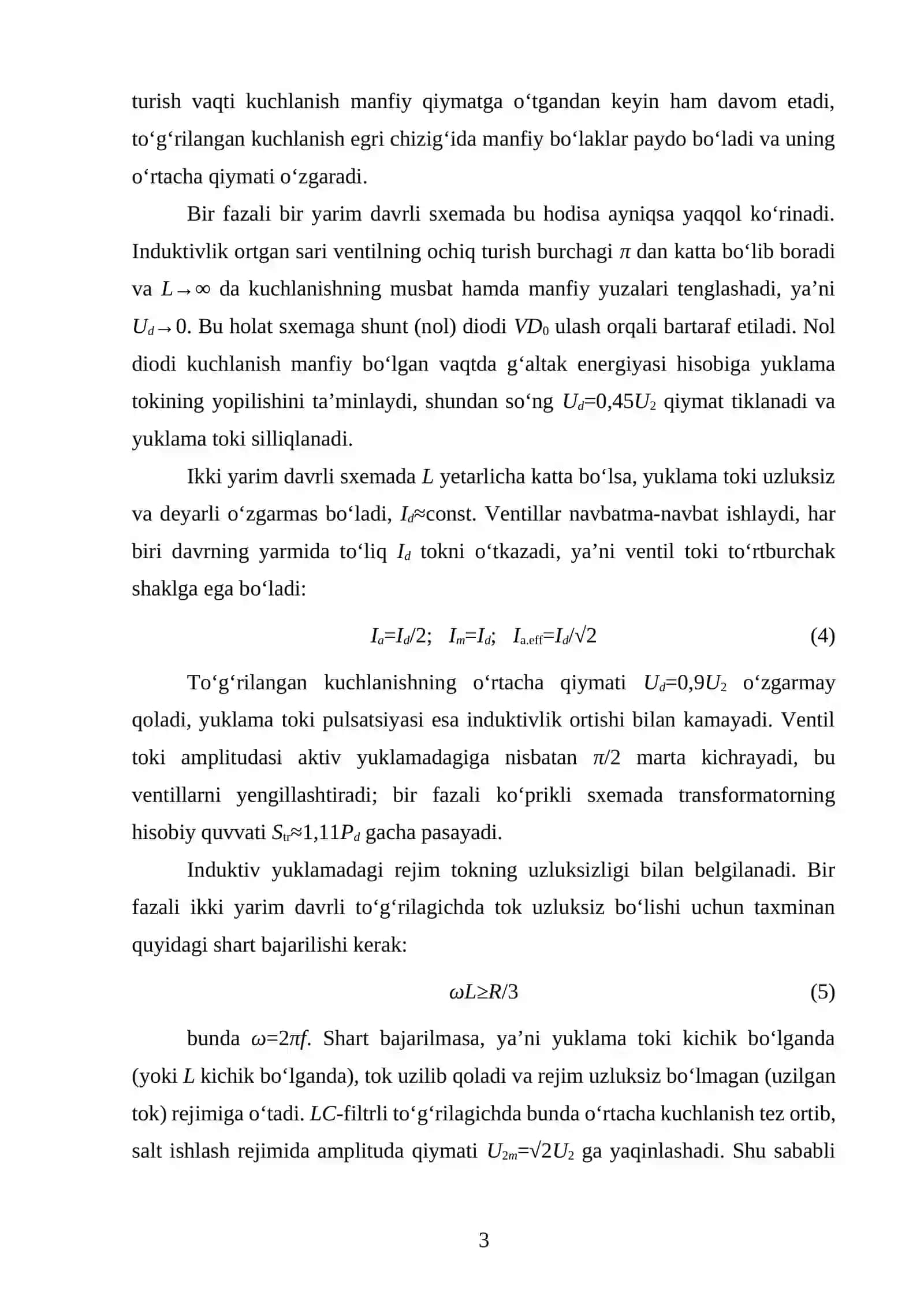TO‘G‘RILAGICH QURILMALARIDA YUKLAMANING ISH REJIMIGA TA’SIRI 3