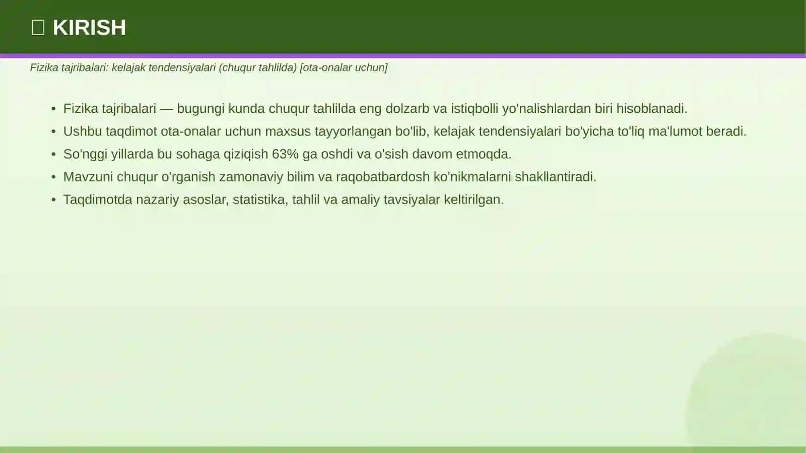Fizika Tajribalari: Kelajak tendensiyalari (chuqur tahlilda) [ota-onalar uchun] 3