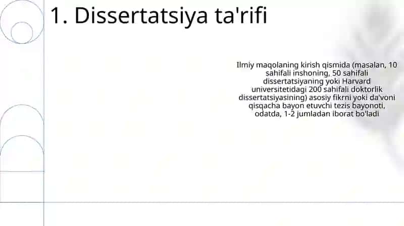 Tezis va uning turlari 3