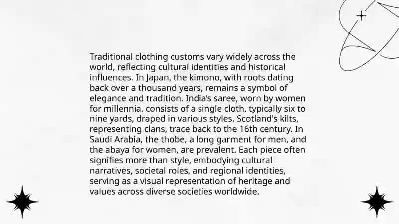 Traditional Clothing Customs 3