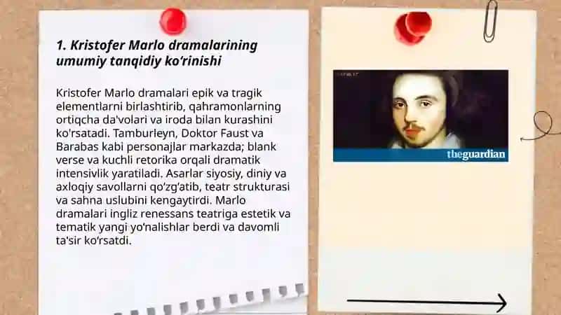 Kristofer Marlo dramalari 3