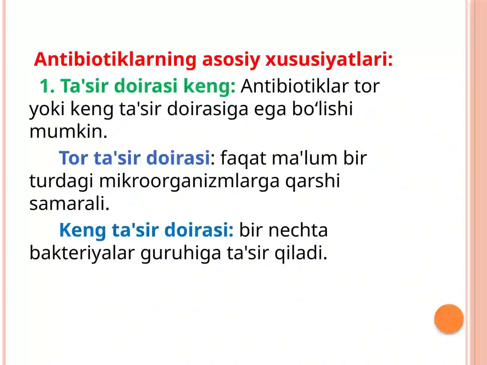 Bakteriyalarning antibiotiklarga chidamli shakllarini paydo bo`lish mexanizmlari 3