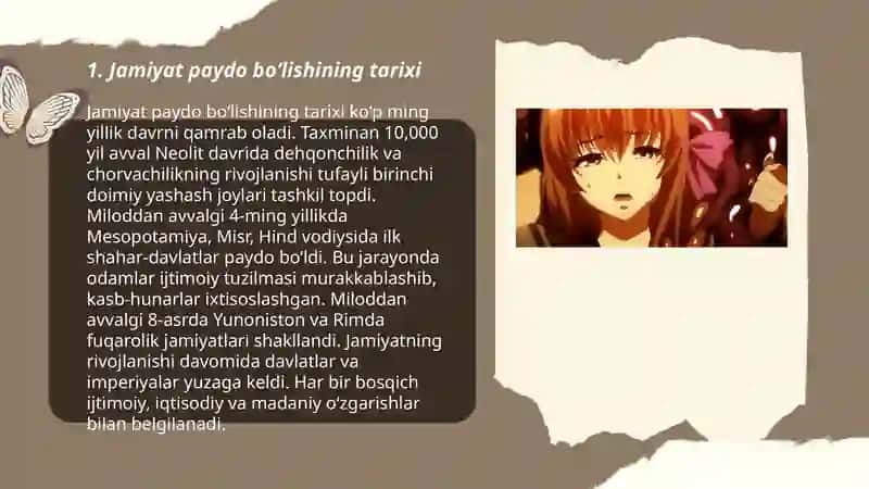 Jamiyatning paydo boʻlishiga oid qarashlar dinamikasi 3