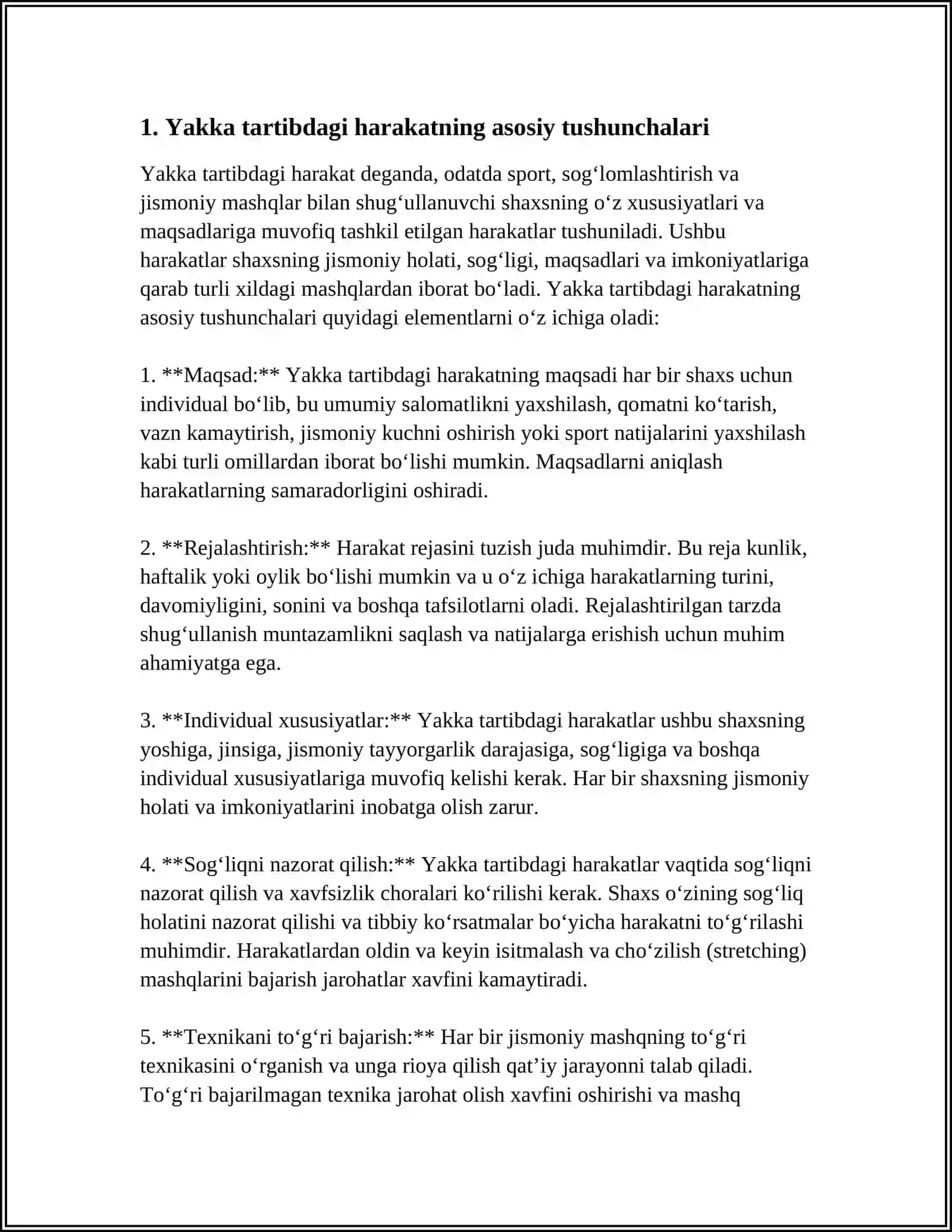 FUTBOLCHILARNING O’QUV MASHG’ULOT JARAYONIDA YAKKA TARTIBDAGI HARAKAT USULLARI 3