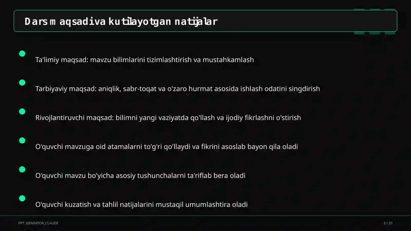 To'g'ri burchakli uchburchakda trigonometrik nisbatlar (8-sinf) 3