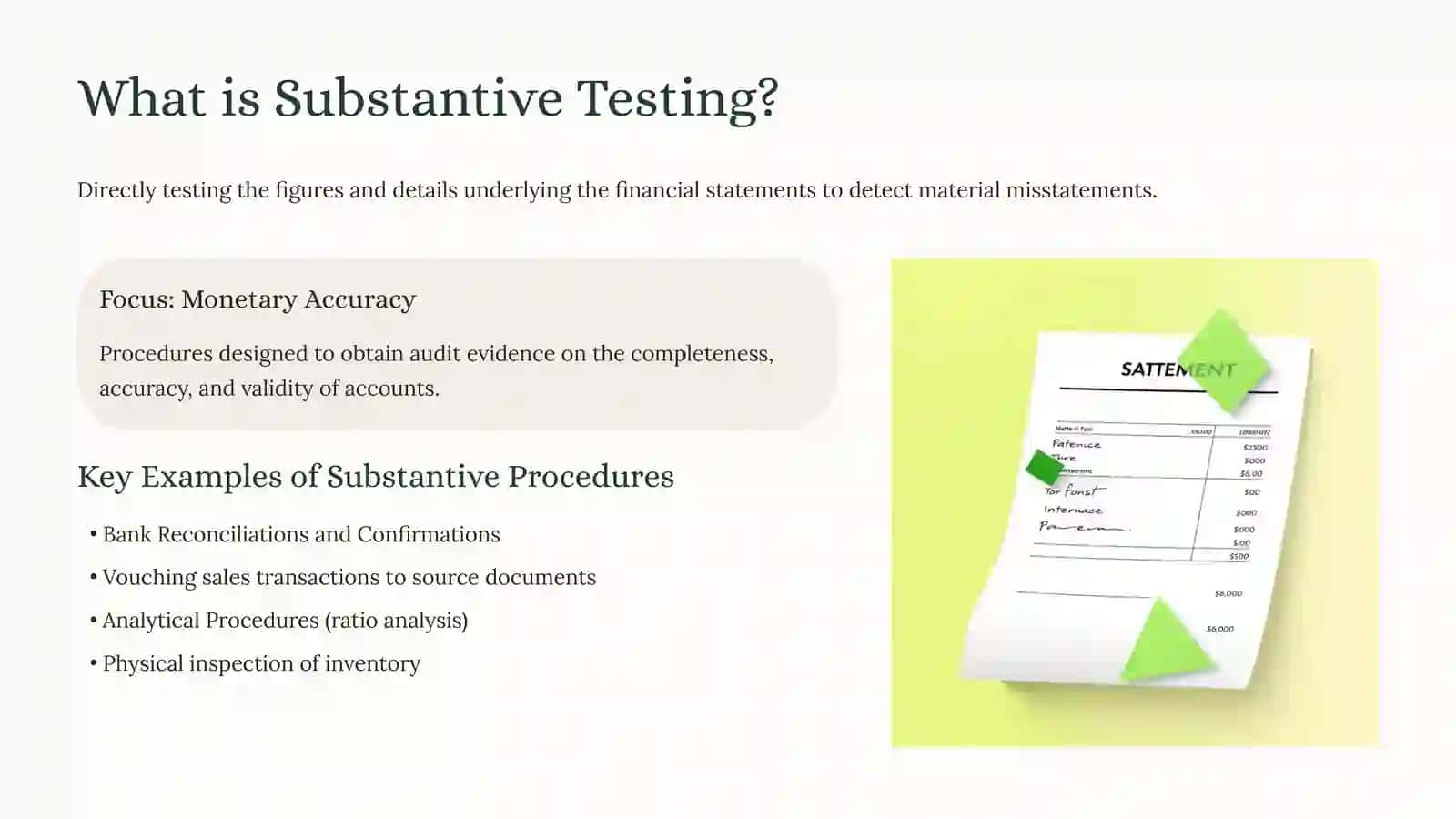 Substantive Testing vs. Tests of Controls: Which is More Effective? 3