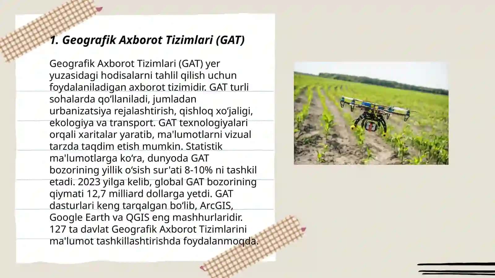 Geografik Axborot Tizimlari (GAT) 3