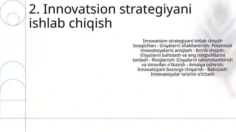 Korxonalarda Yangiliklarni Ishlab Chiqishni Tashkiliy-Texnologik Tayyorlash Asoslari 3