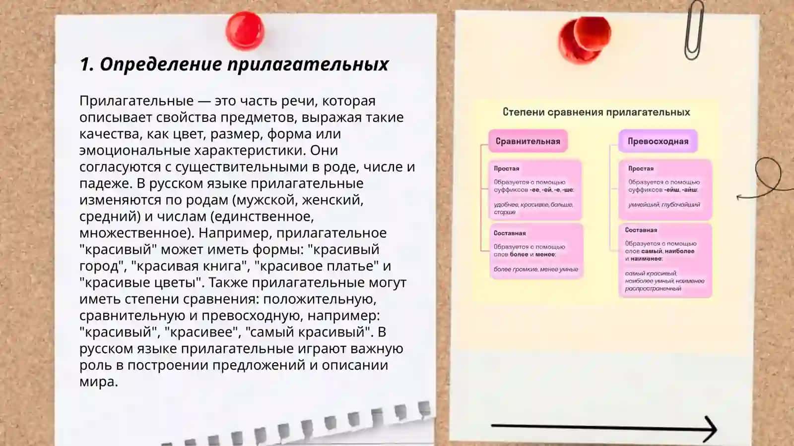 Прилагательные 3