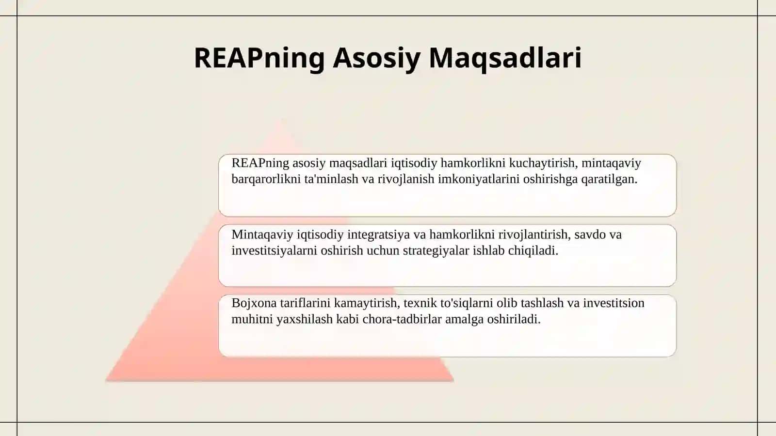 Mintaqaviy Iqtisodiy Hamkorlik (REAP) 3