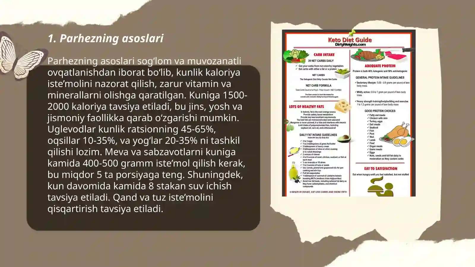 Parhez stollari 3