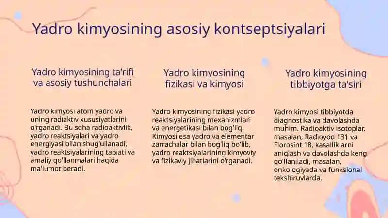 Tibbiykimyo 3
