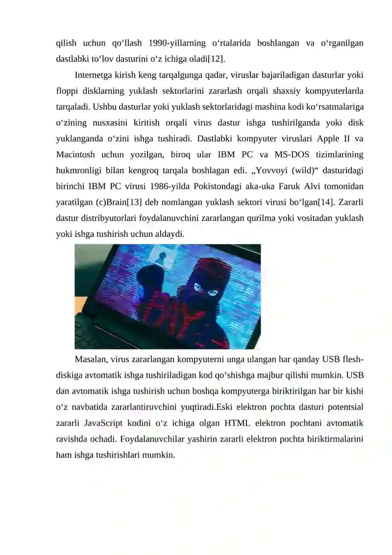 ZARARKUNANDA DASTURLAR VA ULARDAN HIMOYALANISH (MASALAN, MALWAREBYTES MISOLIDA). 3