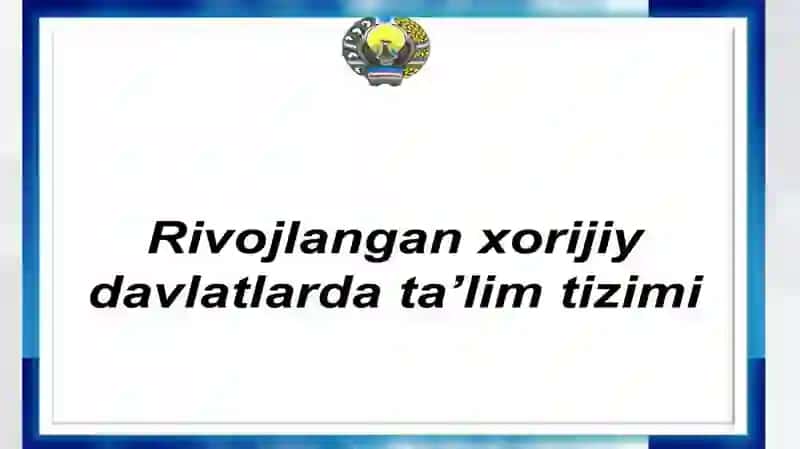 Johonning rivojlangan davlatlari data ilmi tizimi 3
