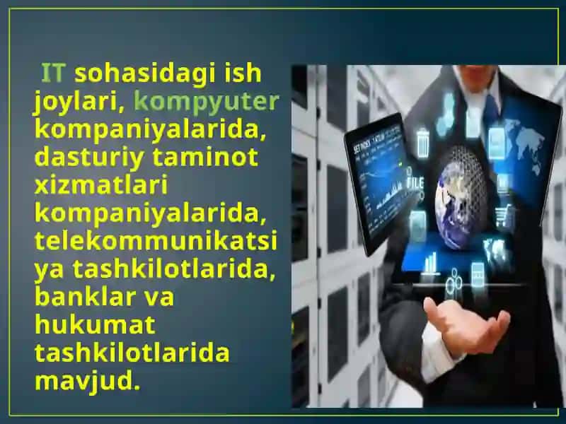 IT sohasining o'zgarishi 3