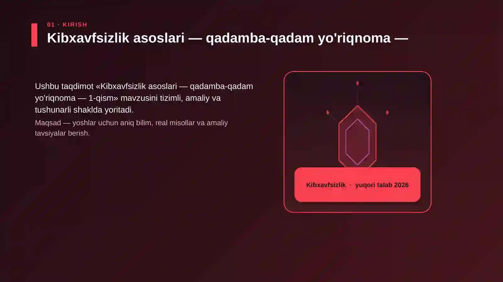 Kibxavfsizlik asoslari — qadamba-qadam yo'riqnoma — 1-qism 3
