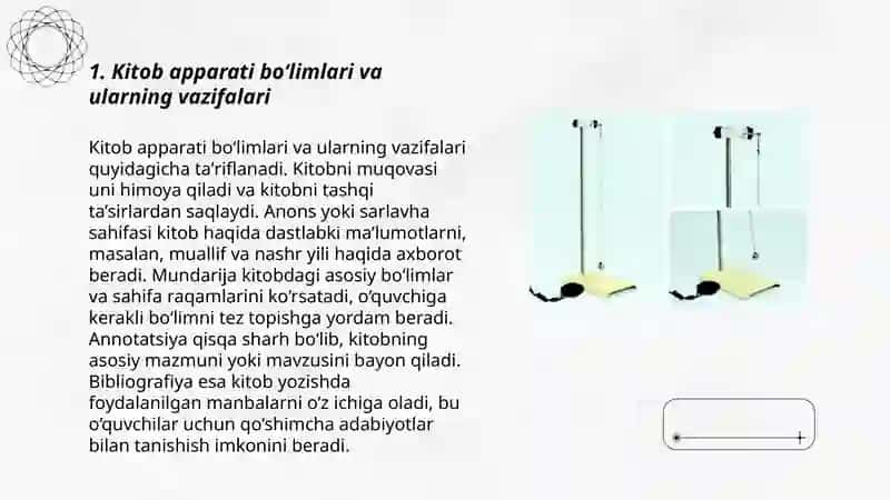 Kitob apparati 3