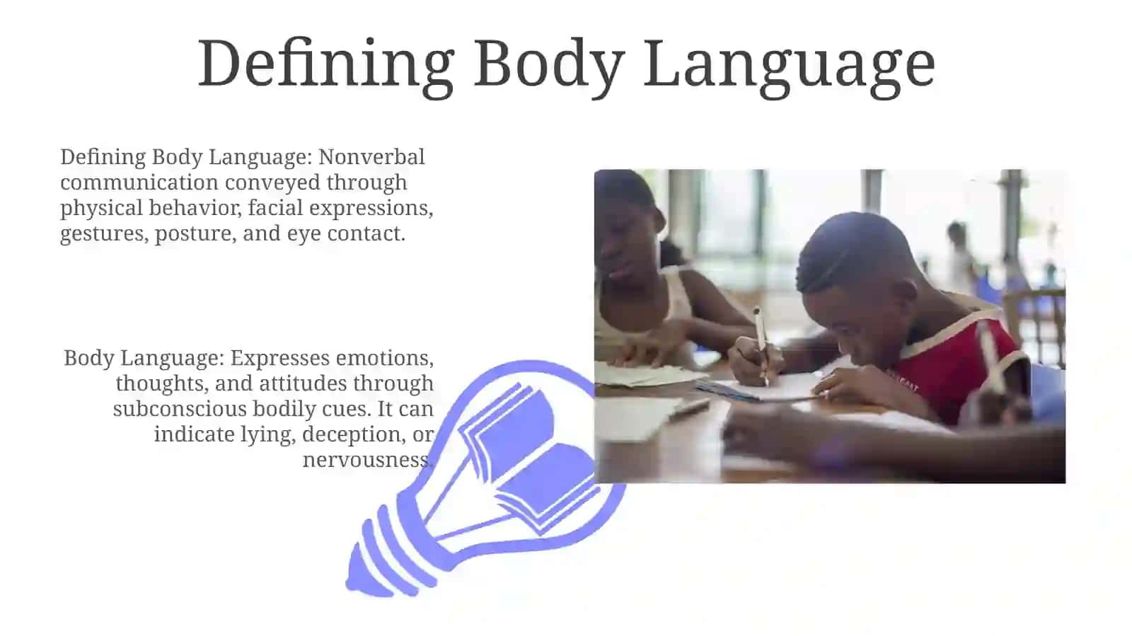 Body Language 3