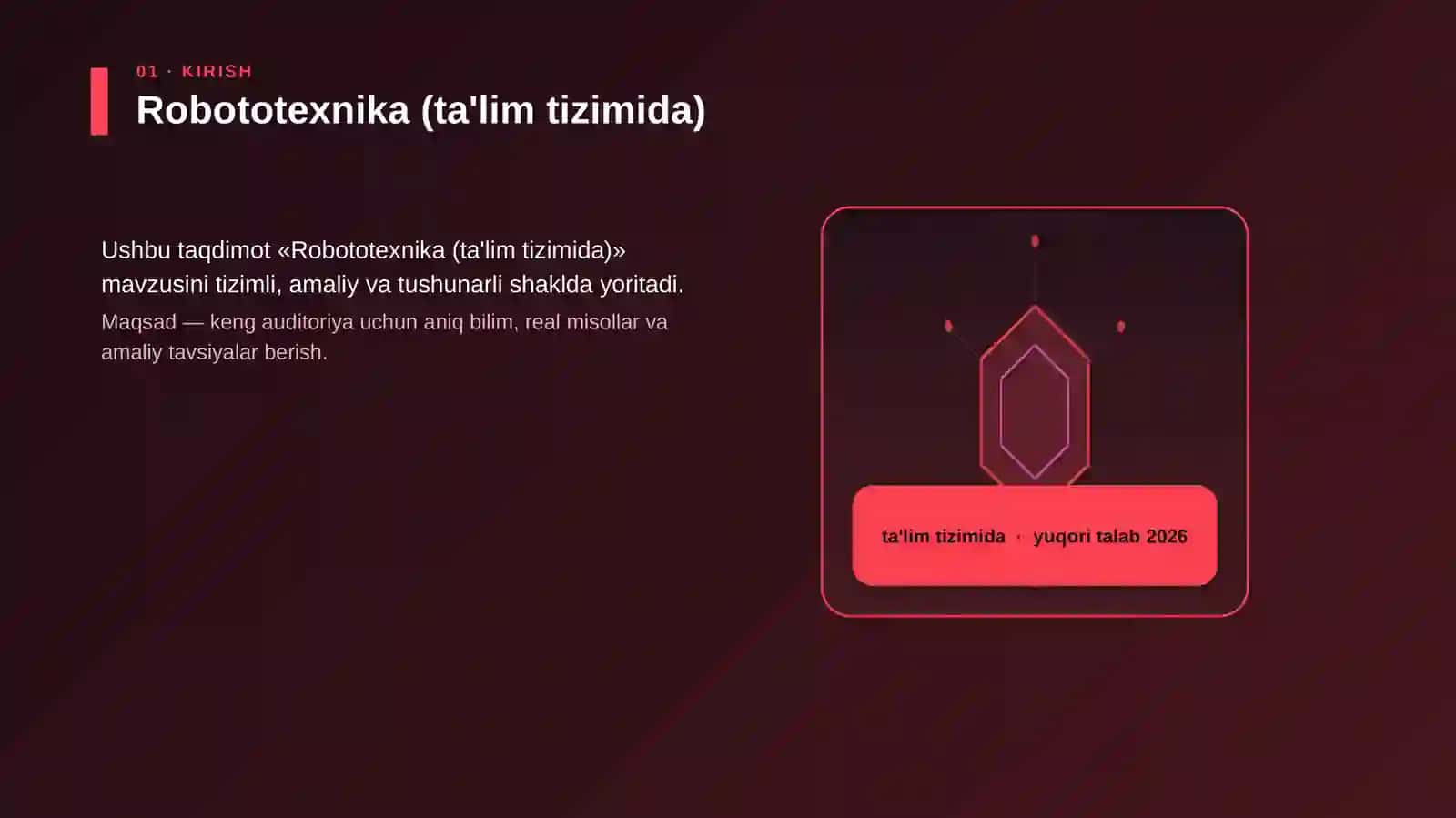 Robototexnika (ta'lim tizimida) 3