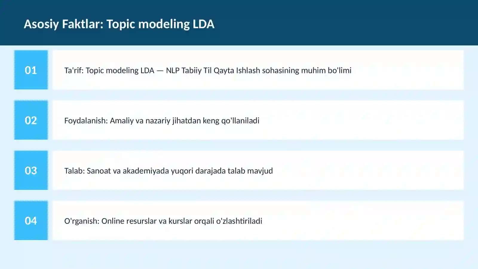 Topic modeling LDA 3