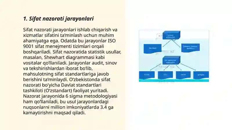 Sifat nazorati jarayonlari 3