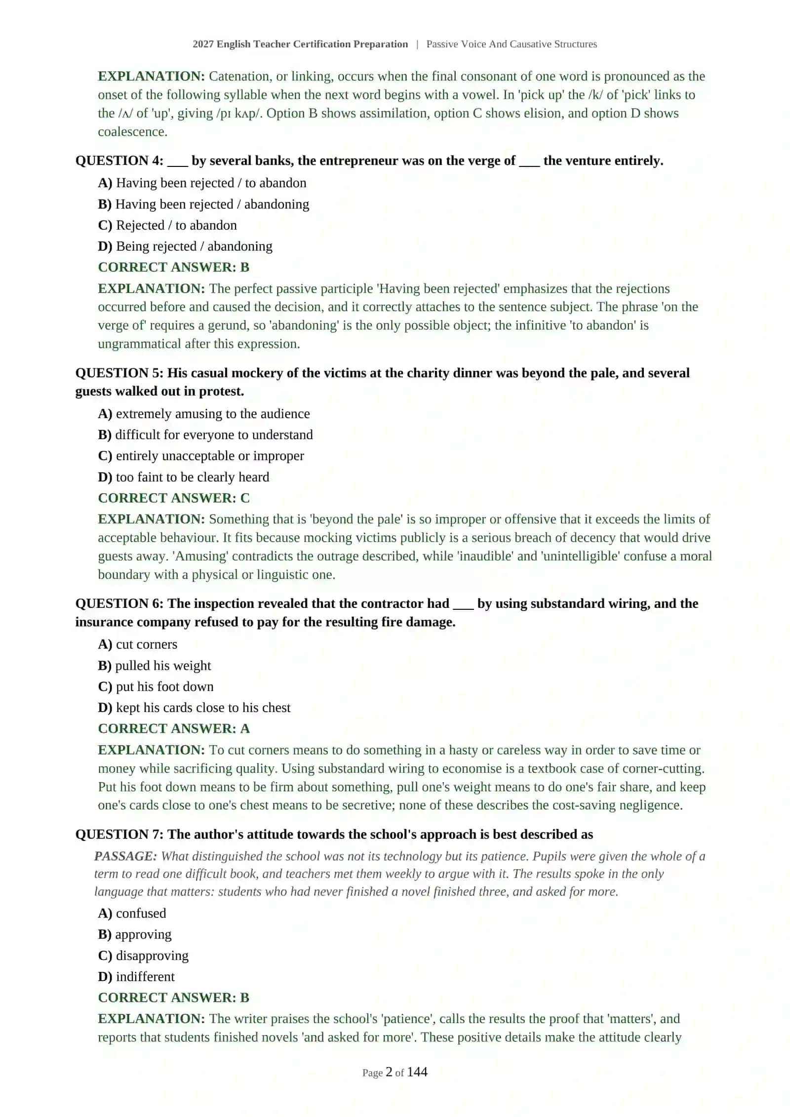 Passive Voice And Causative Structures 3