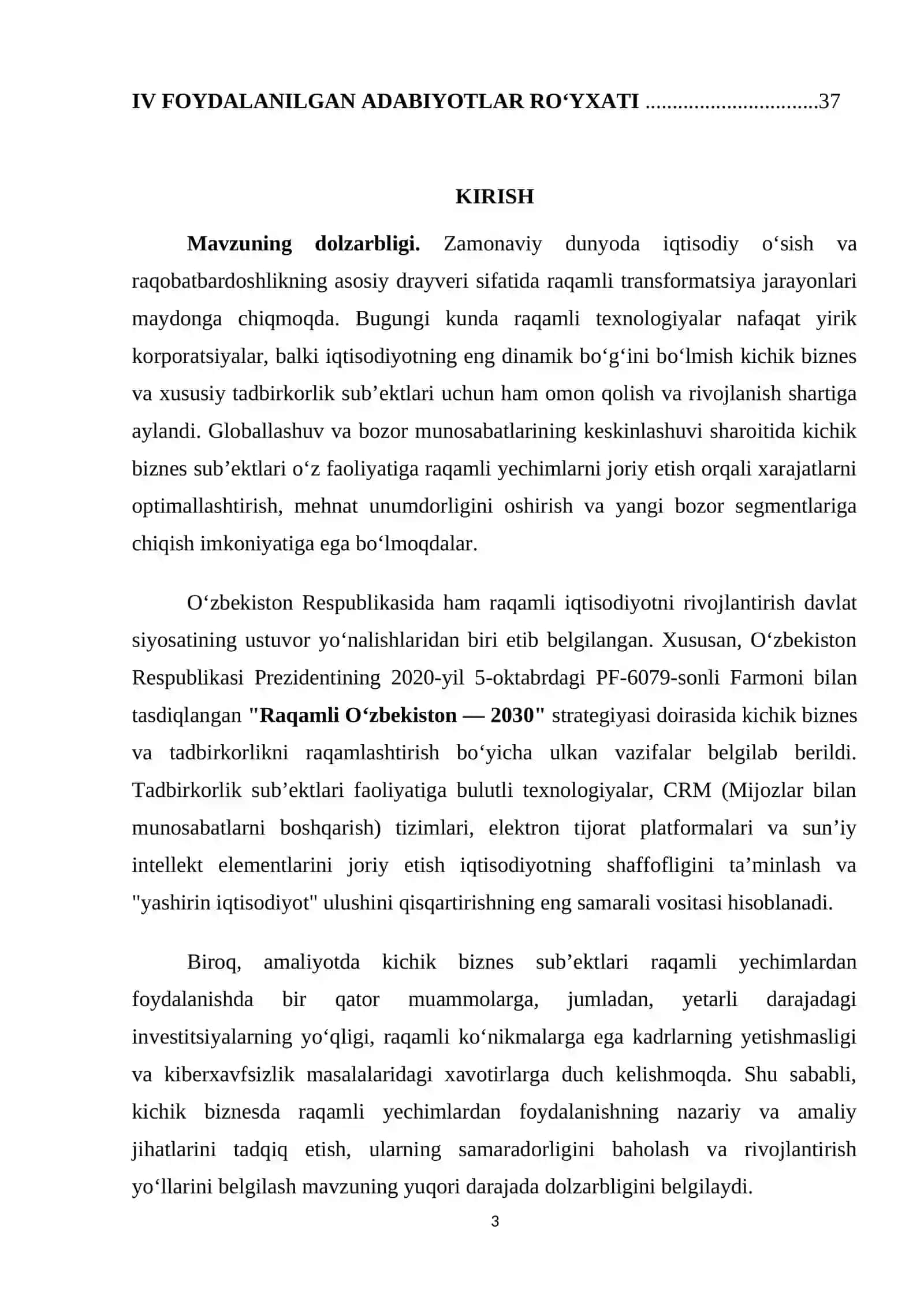 Kichik biznes sub’ektlari uchun raqamli ekotizimlarni rivojlantirishning istiqbolli yo‘nalishlari 3