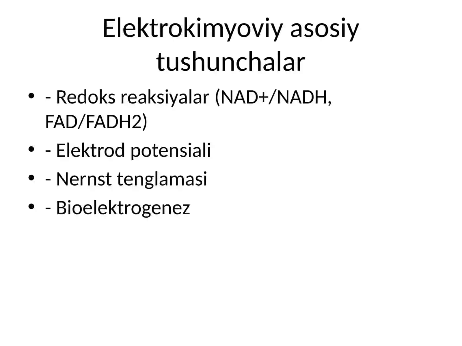 Davolash amaliyoti va tashxisda elektrokimyo asoslarining qo'llanilishi 3
