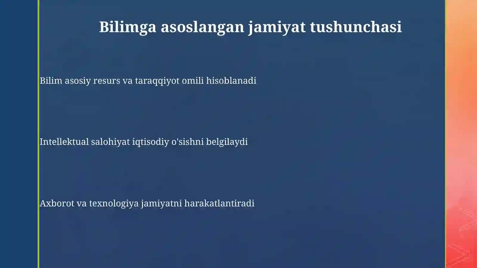 Bilimgaasoslanganjamiyatdamuaffaqiyatqozonish 3