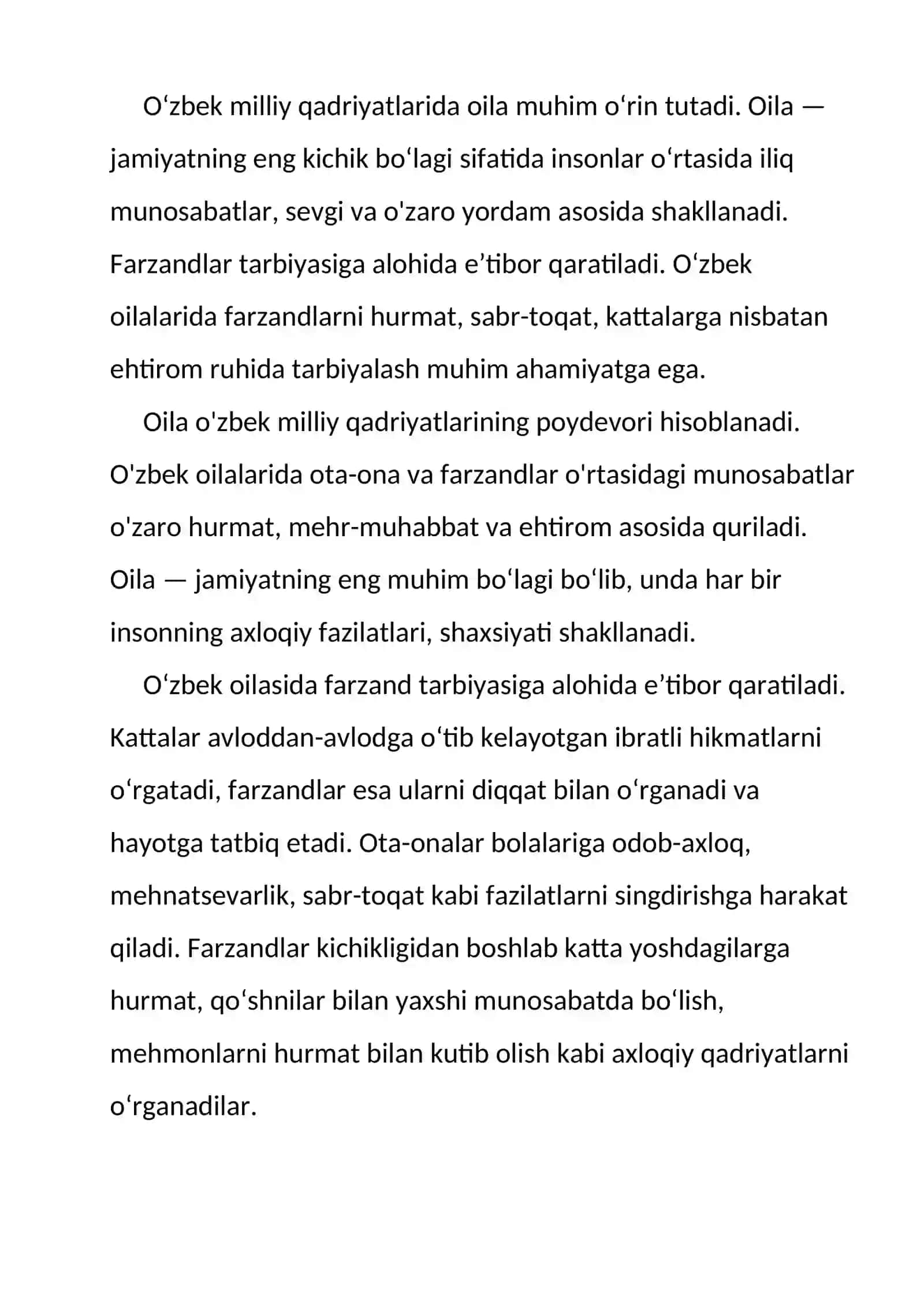 O'zbek Milli Anaana Va Qadryatlari 3