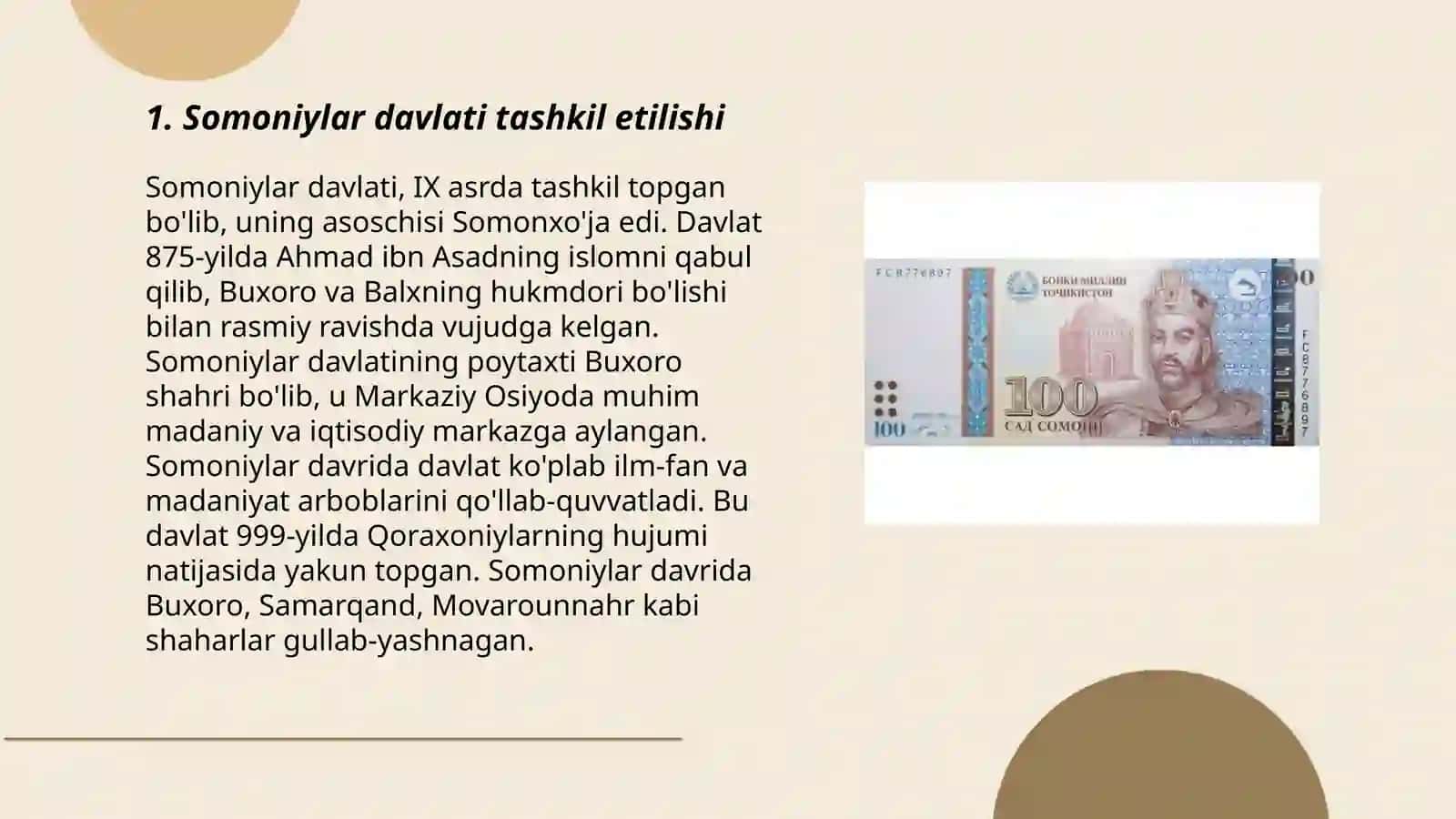 Somoniylar Davlati 3